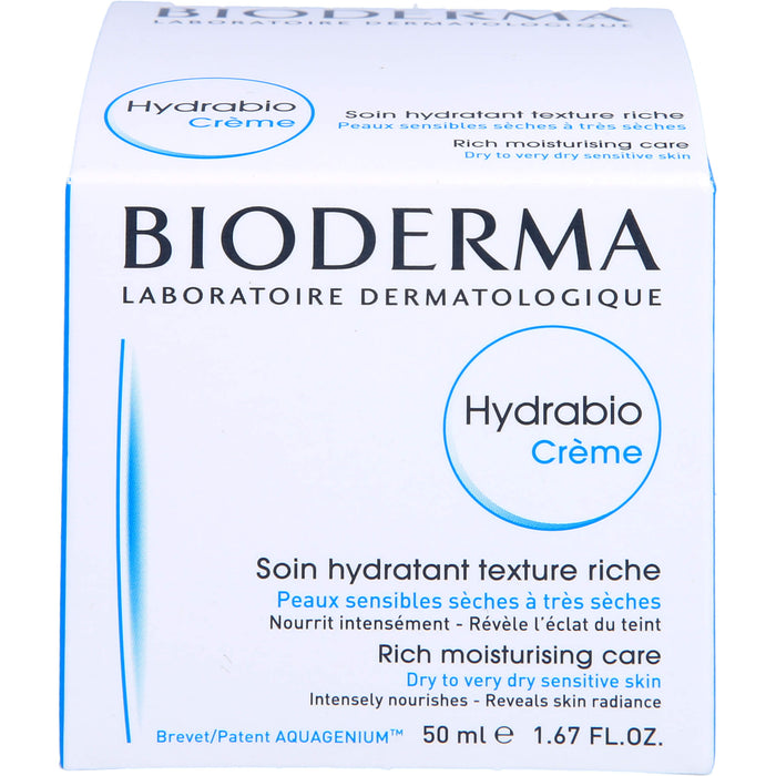 BIODERMA Hydrabio Creme, 50 ml Crème