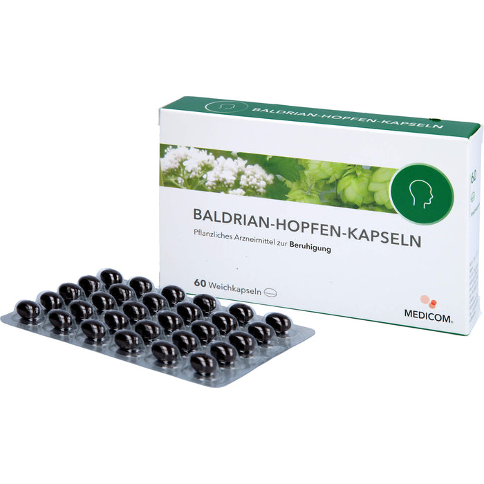 Baldrian-Hopfen-Kapseln, 60 St WKA