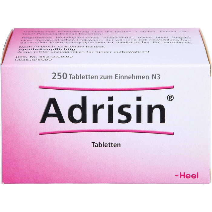 Adrisin Tabletten, 250 pc Tablettes