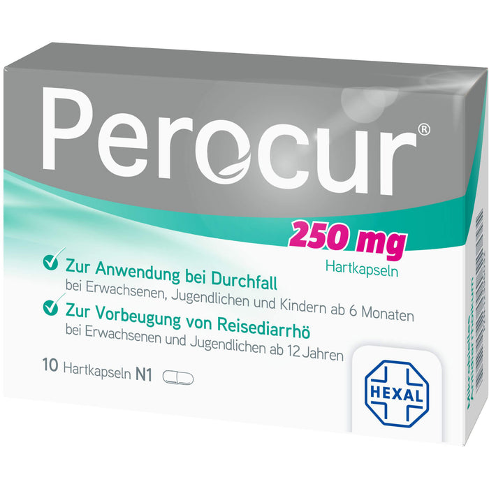 Perocur 250 mg Hartkapseln, 10 pc Capsules