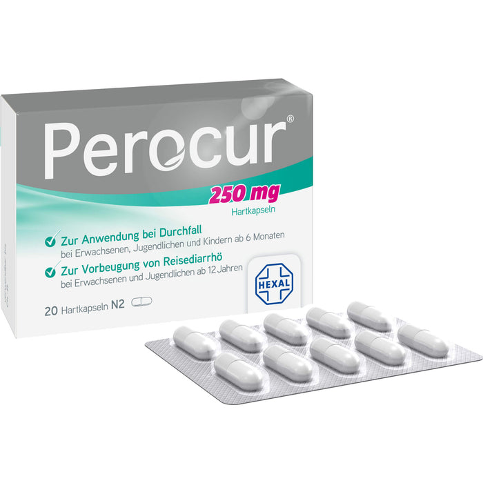 Perocur 250 mg Hartkapseln, 20 St. Kapseln