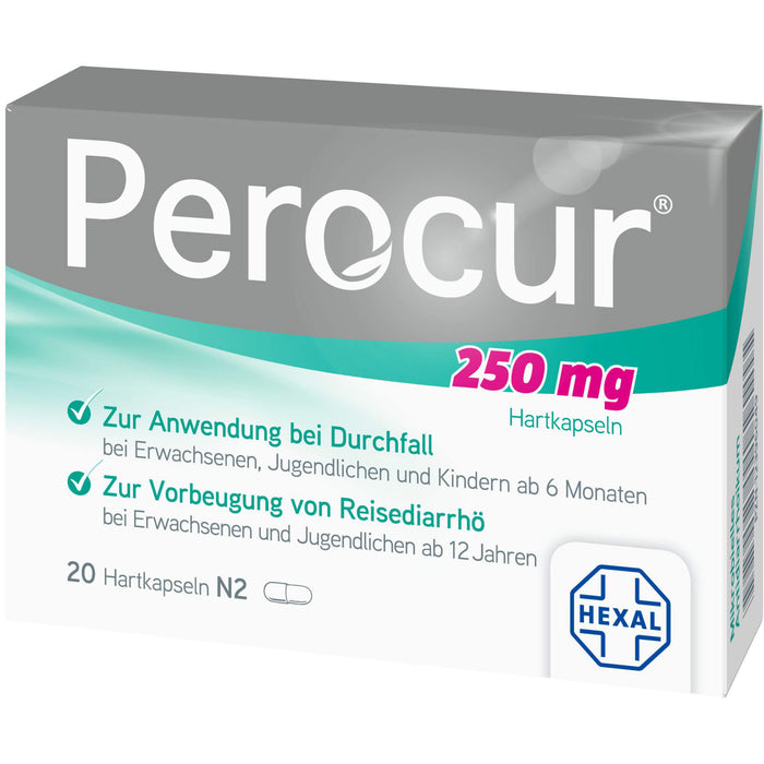 Perocur 250 mg Hartkapseln, 20 pc Capsules