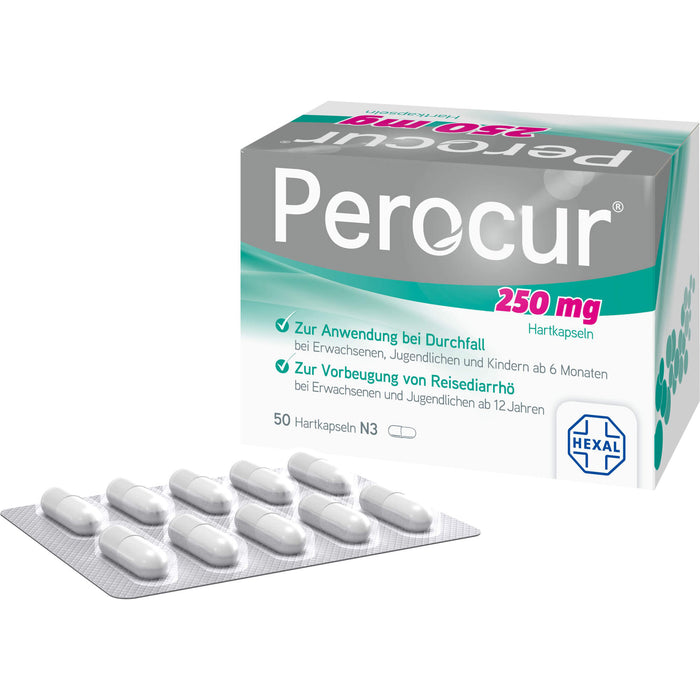 Perocur 250 mg Hartkapseln, 50 pcs. Capsules