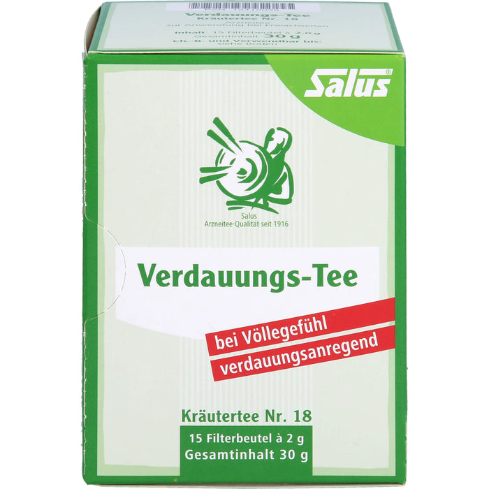 Salus Verdauungs-Tee Kräutertee Nr. 18, 15 pc Sac filtrant