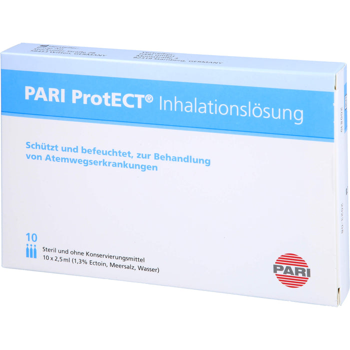 PARI ProtECT Inhalationslösung mit Ectoin bei Atemwegserkrankungen, 25 ml Lösung