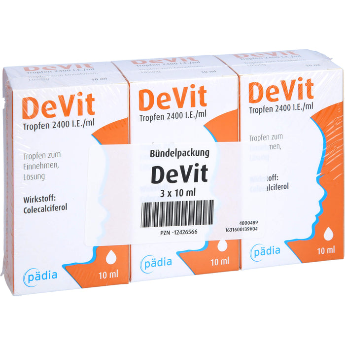 DeVit Tropfen 2400 I.E./ml, 30 ml Lösung