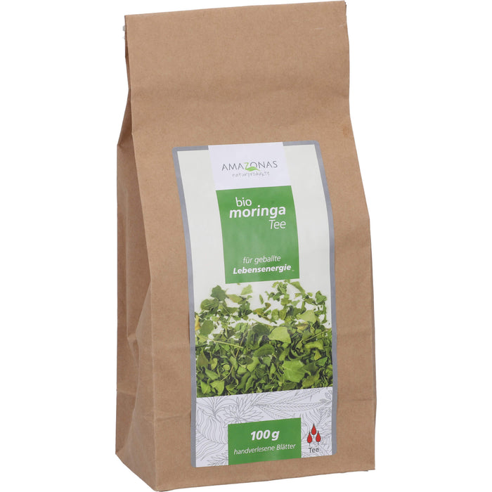 AMAZONAS bio Moringa Tee für geballte Lebensenergie, 100 g Tea