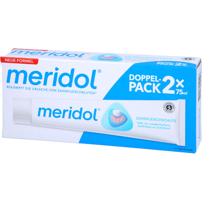 meridol Zahnpasta Doppelpack, 150 ml Toothpaste