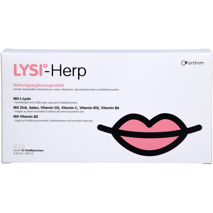 LYSI-Herp Trinkfläschchen, 10 pc Ampoules