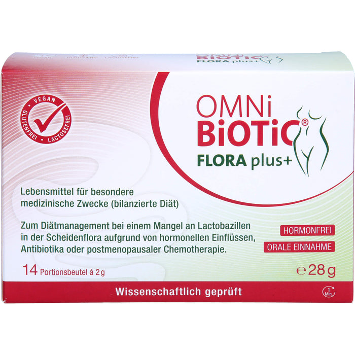 OMNi-BiOTiC Flora plus+ Portionsbeutel, 14 pcs. Sachets