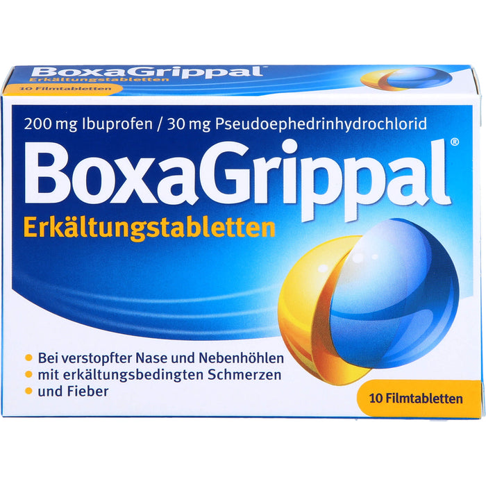 BoxaGrippal Tabletten, 10 pcs. Tablets