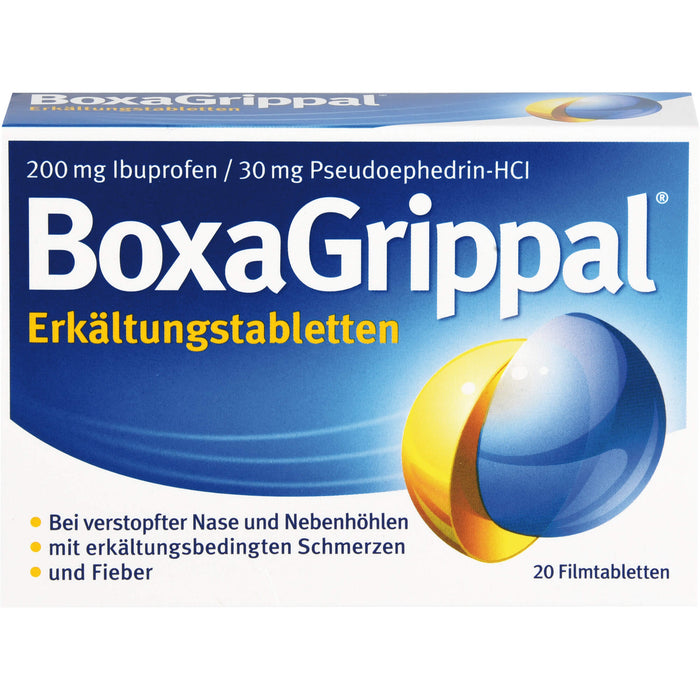 BoxaGrippal Erkältungstabletten, 20 St. Tabletten