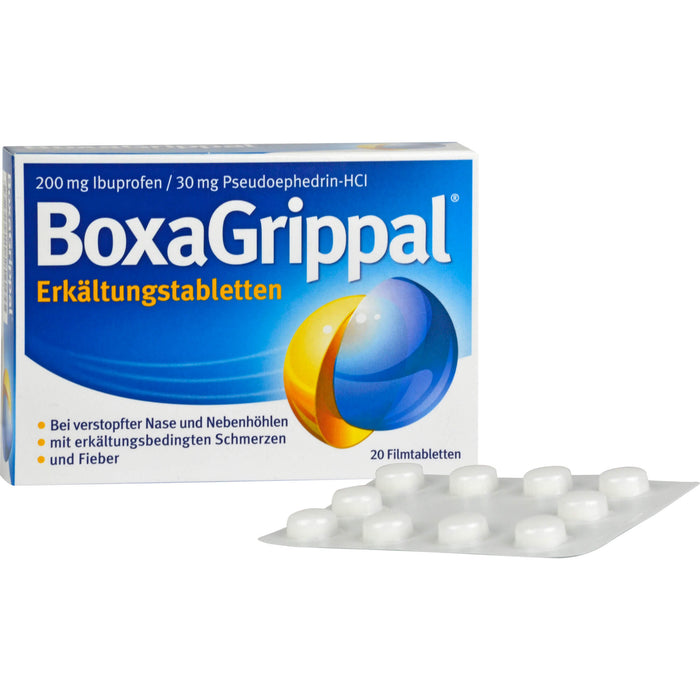 BoxaGrippal Erkältungstabletten, 20 St. Tabletten