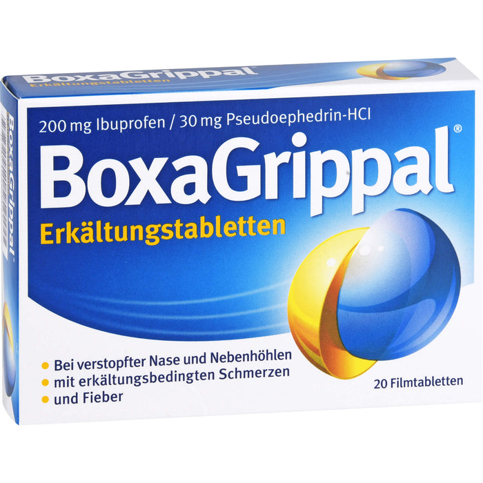 BoxaGrippal Erkältungstabletten, 20 pcs. Tablets