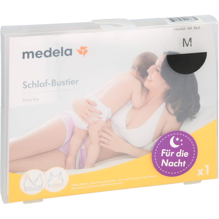 Medela Schlaf Bustier M schwarz, 1 St