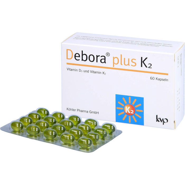 Debora plus K2 , 60 pc Capsules