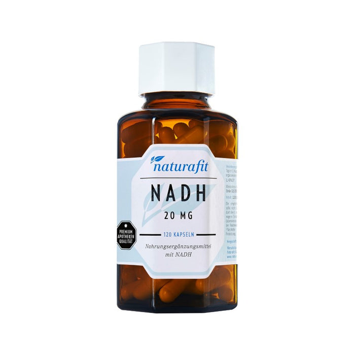 naturafit NADH 20 mg Kapseln, 120 pc Capsules