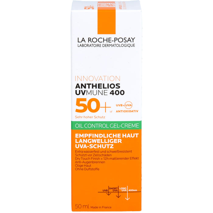 LA ROCHE-POSAY Anthelios XL LSF 50+ mattierende Gel-Creme, 50 ml Creme