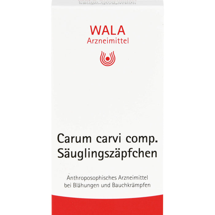 WALA Carum Carvi comp. Säuglingszäpfchen, 10 pcs. Suppositories