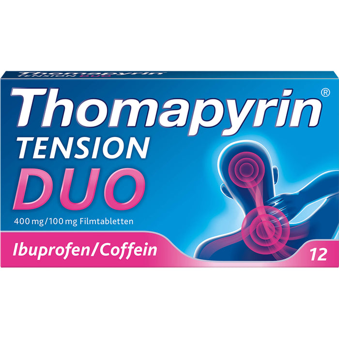 Thomapyrin Tension duo 400 Filmtabletten, 12 St. Tabletten