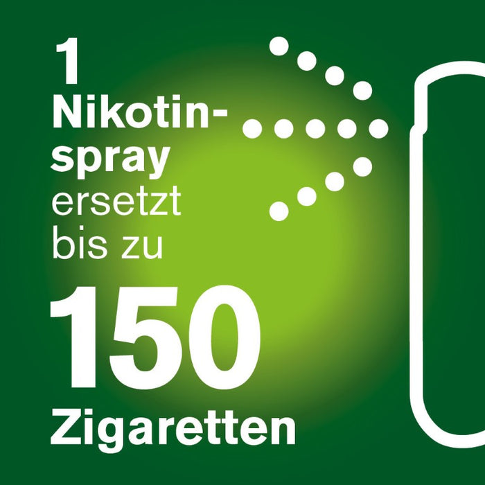 nicorette fruit & mint Spray zur Anwendung in der Mundhöhle, 1 pcs. Spray