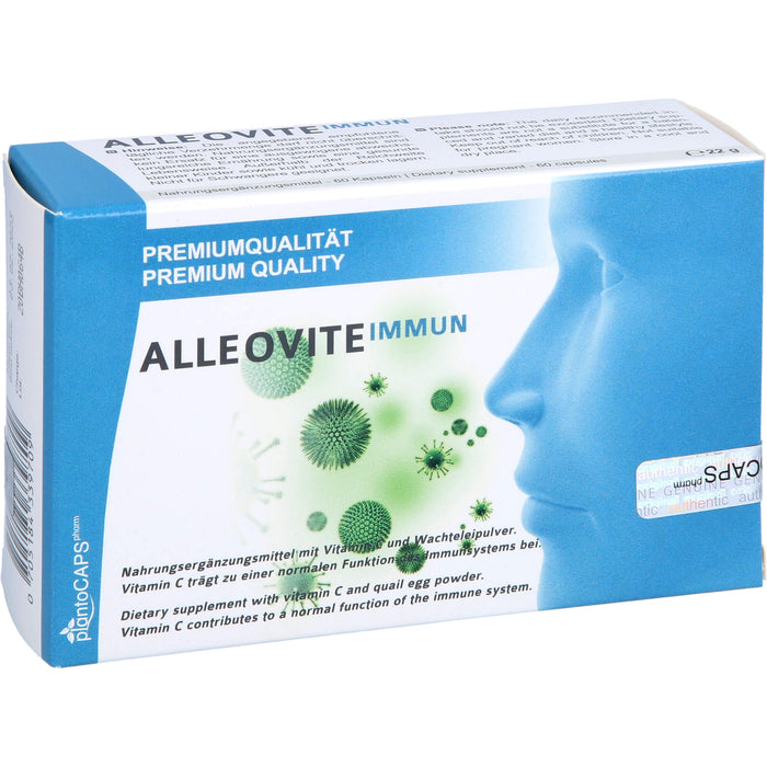 plantoCAPS ALLEOVITE immun Kapseln, 60 pc Capsules