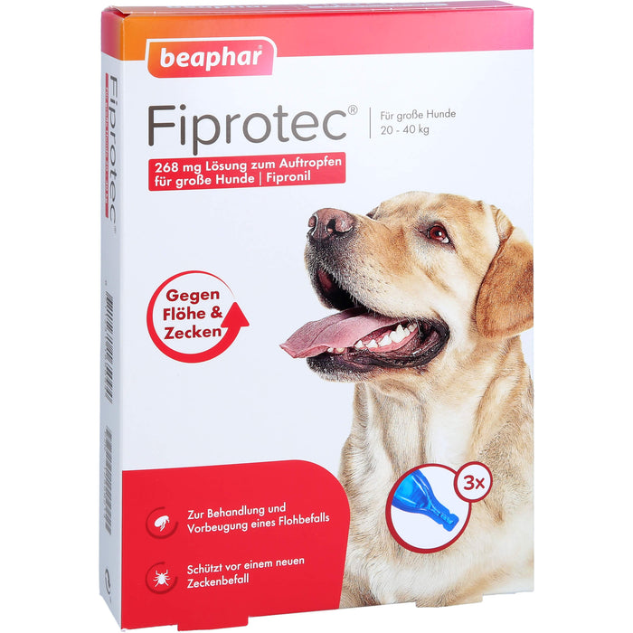 Fiprotec 268mg Gross Hunde, 3X2.68 ml TRO