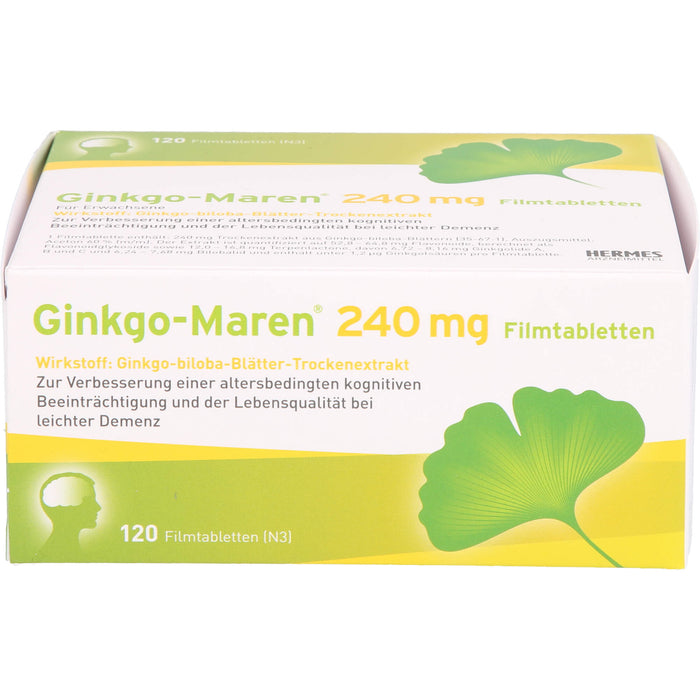 Ginkgo-Maren 240 mg Filmtabletten, 120 St FTA