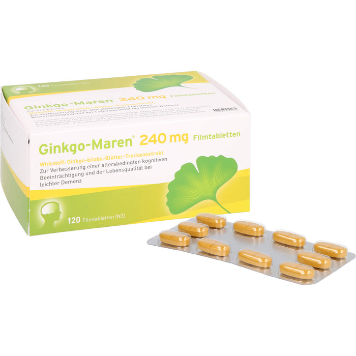 Ginkgo-Maren 240 mg Filmtabletten, 120 St FTA