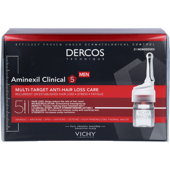 VICHY Aminexil Clinical 5 Men Ampullen, 21 pc Ampoules