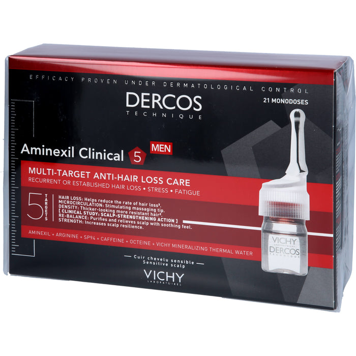 VICHY Aminexil Clinical 5 Men Ampullen, 21 pc Ampoules