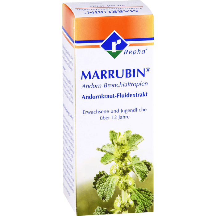 MARRUBIN Andorn-Bronchialtropfen, 50 ml Lösung