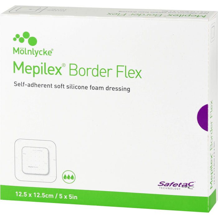 Mepilex Border Flex 12,5 cm x 12,5 cm Schaumverband, 10 pcs. dressing