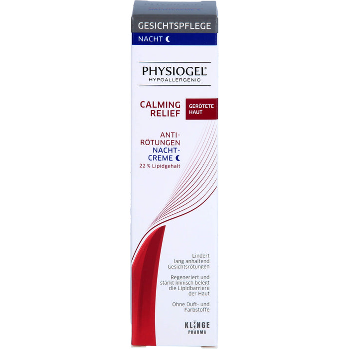 PHYSIOGEL Calming Relief Anti-Rötungen Nachtcreme, 40 ml Cream