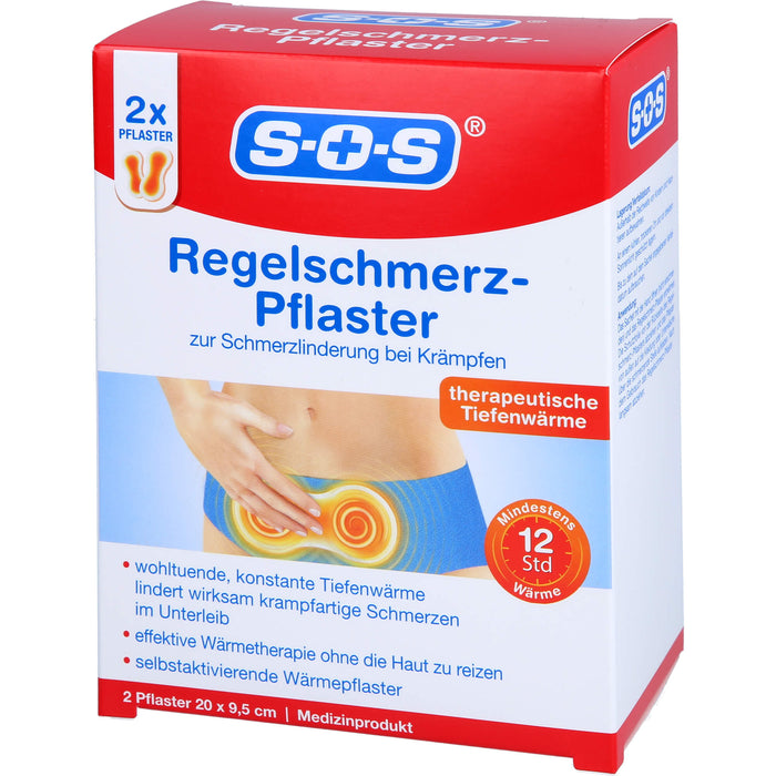 SOS Regel-Schmerz-Pflaster, 2 St PFL