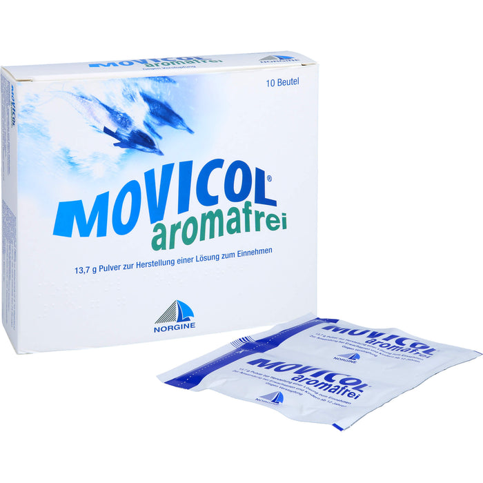 MOVICOL aromafrei Beutel gegen Verstopfung, 10 pc Sachets