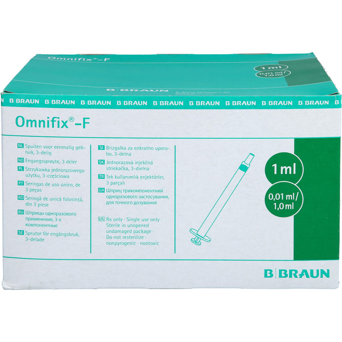 OMNIFIX F Solo 1 ML LL FEINDOSIERUNG, 100 St SRI