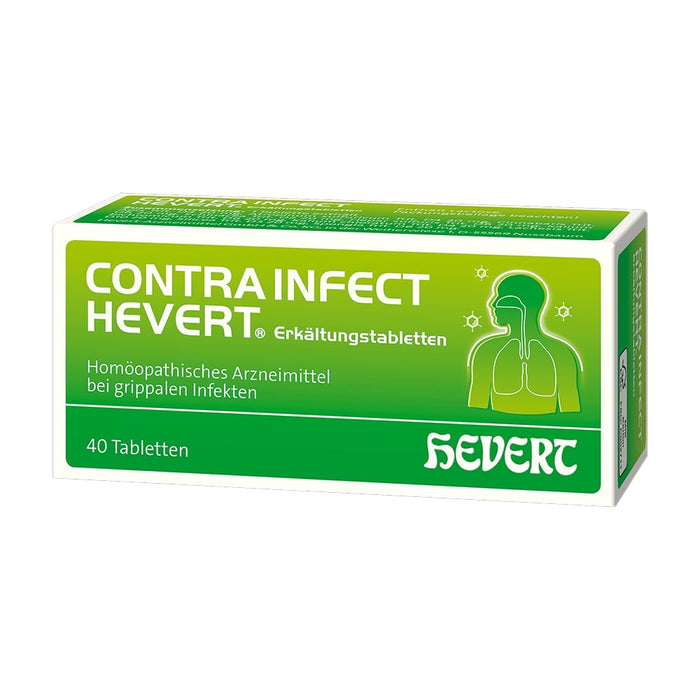 Contrainfect Hevert Erkältungstabletten, 40 pcs. Tablets