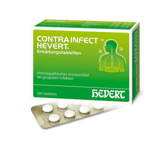 Contrainfect Hevert Erkältungstabletten, 100 pcs. Tablets