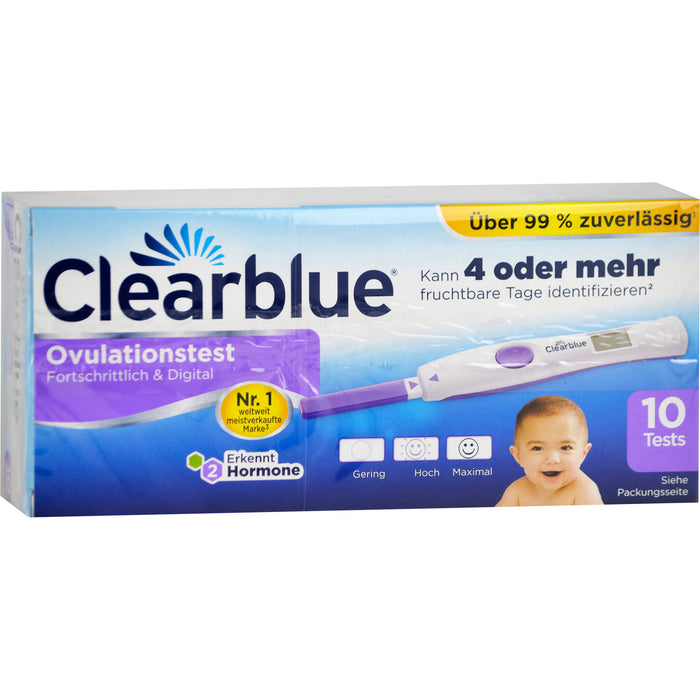 Clearblue Ovulationstest FORTSCHRITTLICH & DIGITAL, 10 St. Test