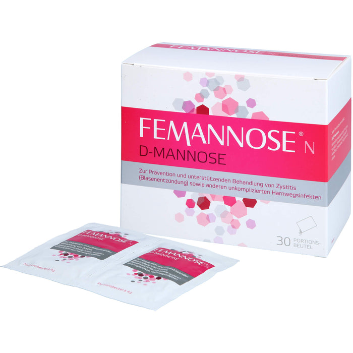 FEMANNOSE N D-Mannose Portionsbeutel, 30 pc Sachets