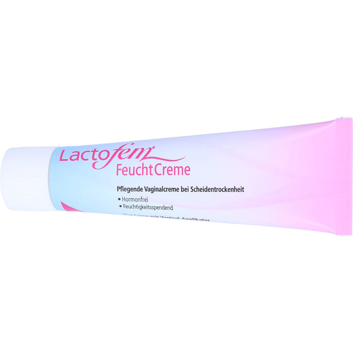 Lactofem Feuchtcreme pflegende Vaginalcreme bei Scheidentrockenheit, 25 g Cream