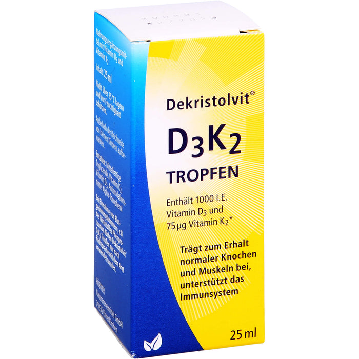 Dekristolvit D3K2 Tropfen, 25 ml Solution