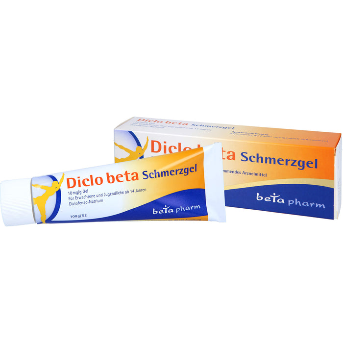 Diclo beta Schmerzgel, 100 g Gel