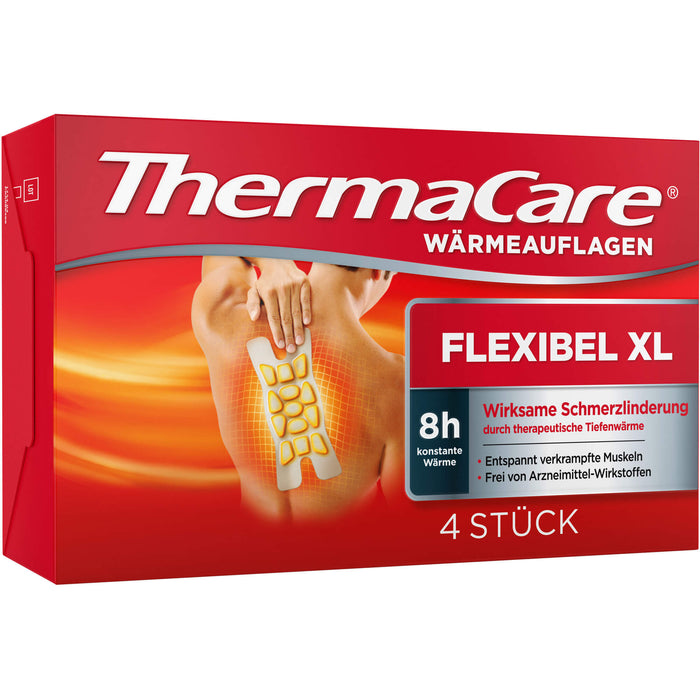 ThermaCare Wärmeauflagen Flexibel XL, 4 pcs. Patch