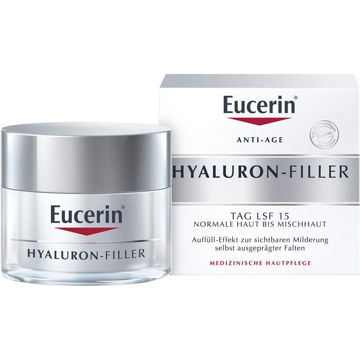 Eucerin Anti-Age Hyaluron-Filler Tag LSF 15 Creme, 50 ml Crème