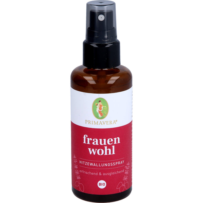 PRIMAVERA Frauenwohl Hitzewallungsspray, 50 ml Lösung