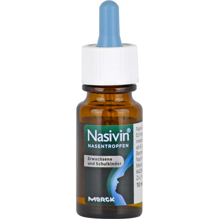 Nasivin Nasentropfen für Erwachsene und Schulkinder, 10 ml Solution