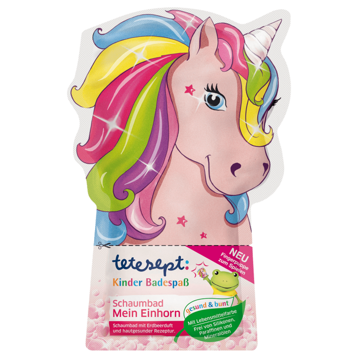 tetesept Kinder Badespaß Schaumbad mein Einhorn, 40 ml Additif pour le bain