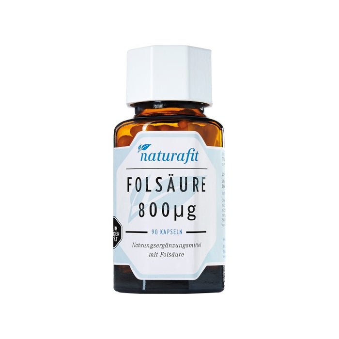 naturafit Folsäure 800 Kapseln, 90 pcs. Capsules